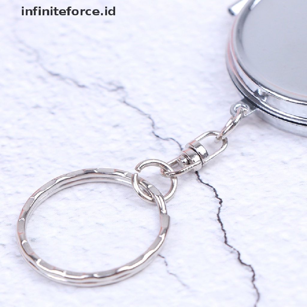 (Infiniteforce.Id) Gantungan Kunci Cermin Lipat Portable