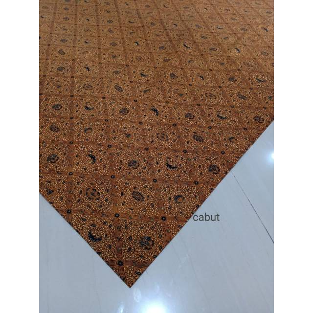 Kain batik kombinasi tulis sogan jarik SIDOMUKTI