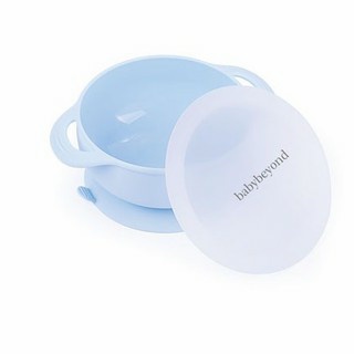 Babybeyond Silicone Suction Bowl with Spoon and Lid BB1043 Mangkok Bayi 350ml