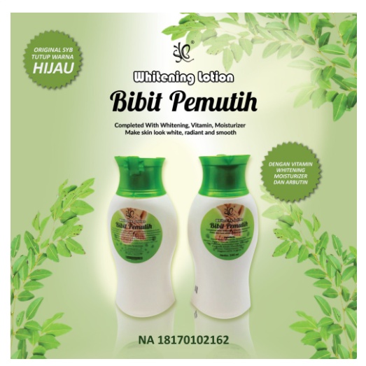 Syb lotion bibit pemutih / LOTION BIBIT PEMUTIH SYB BPOM