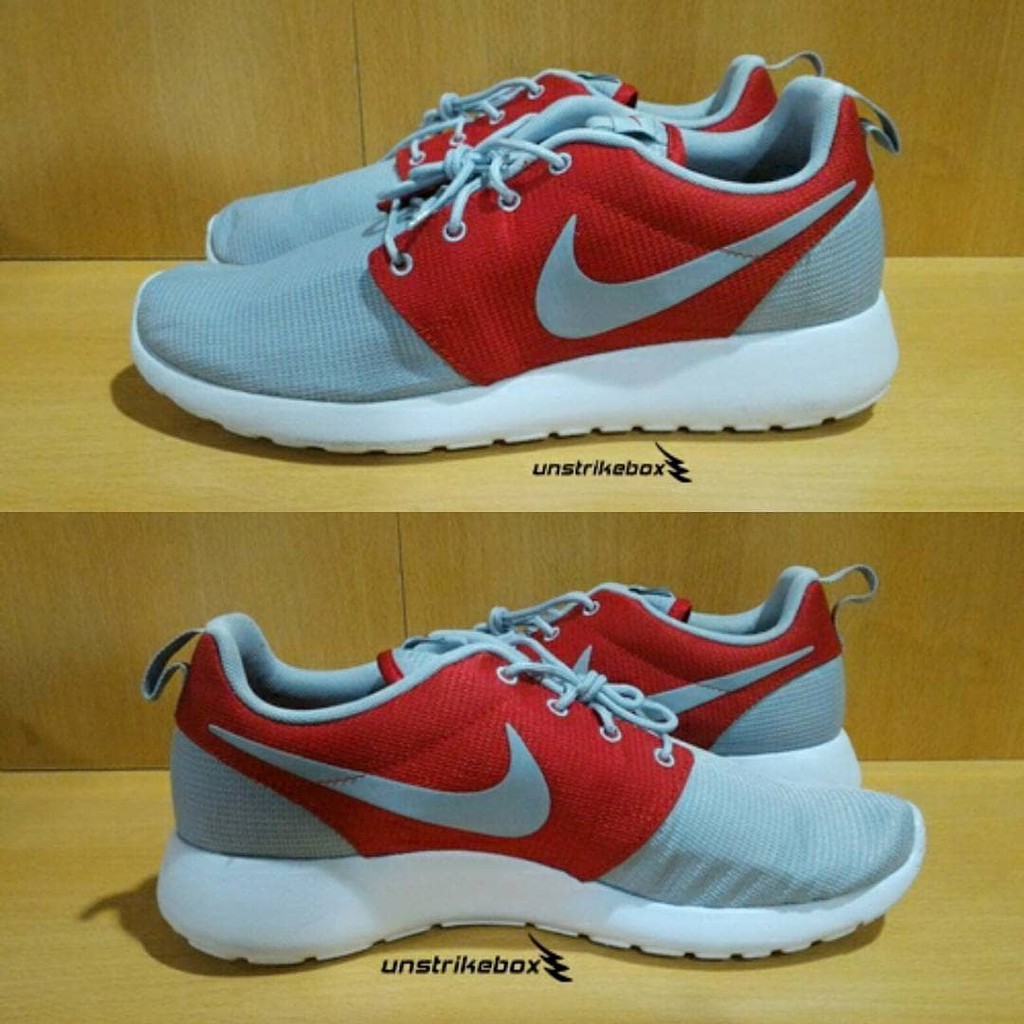 Nike Rosherun - Wolf Grey. Sepatu Casual Gaul Original Nike Size 43.