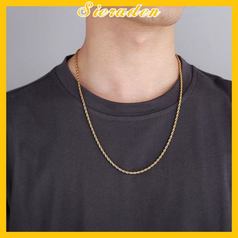 sieraden kalung emas model tambang