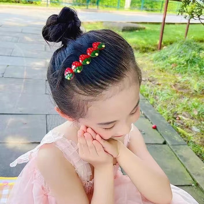 (COD) Sirkam Rambut Anak Motif Kartun Gaya Korea Impor