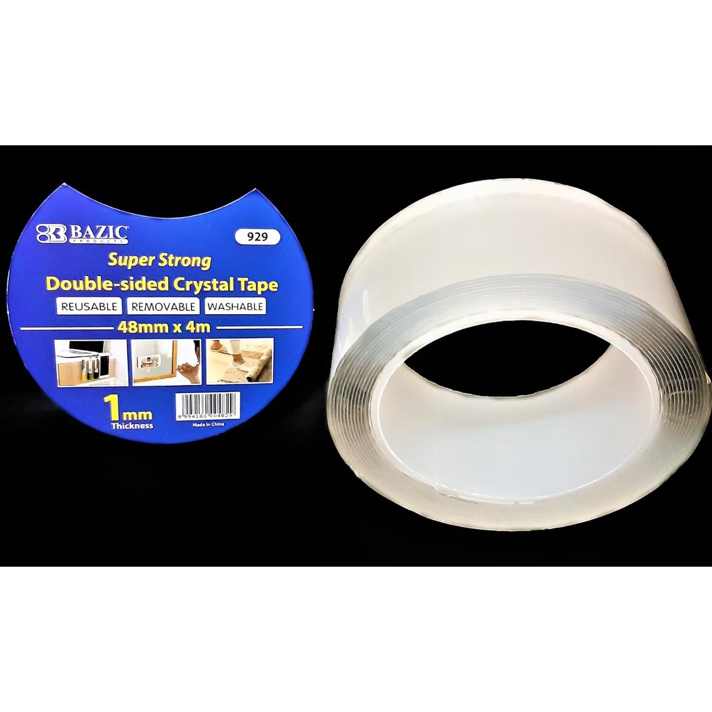 

DOUBLE TAPE AJAIB FOAM SOLASI NANO BENING 48 MM X 4 M ( 1 MM ) MOUNTING SUPER STRONG