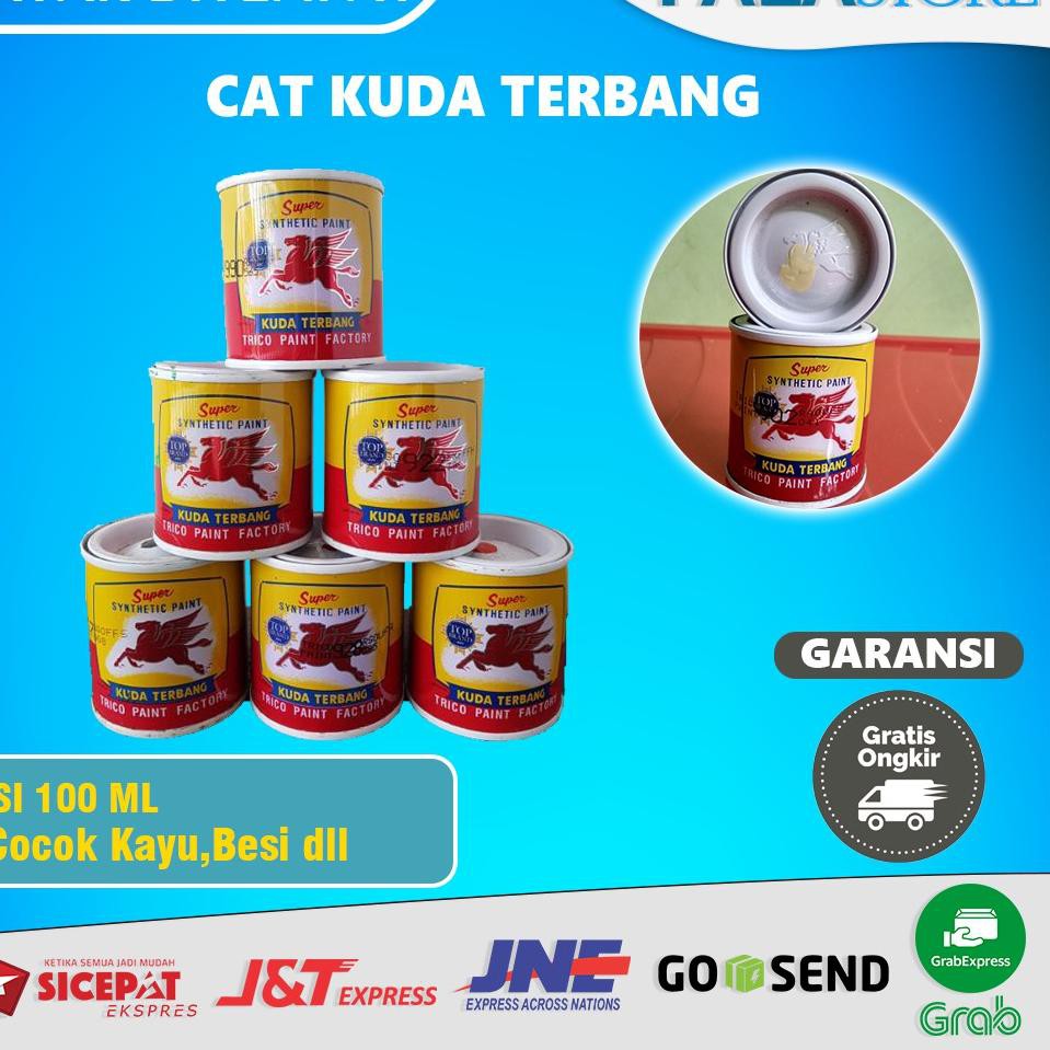 

Diskon Promo BR Cat Minyak Kuda Terbang Terbang Kecil 100 ml Kayu Besi Plastik Anti Karat 79 Terlaku