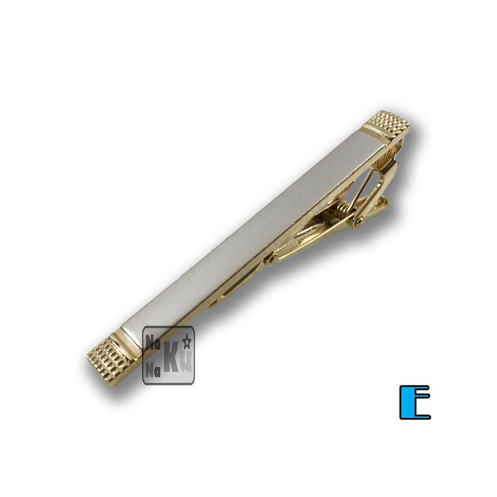 Pin Dasi / Pin Tie / Penjepit Dasi Stylish Gold