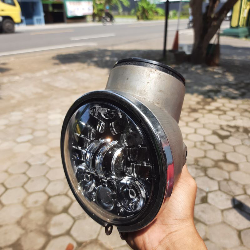 BATOK LAMPU YL SET SPEEDO BABON DIGITAL DAYMAKER LED 16 TITIK PAKET BATOK SET SPEEDOMETER BABON SET 