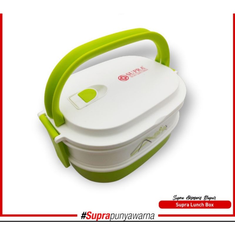 Supra Lunch Box. Kotak Makan Supra 2Susun