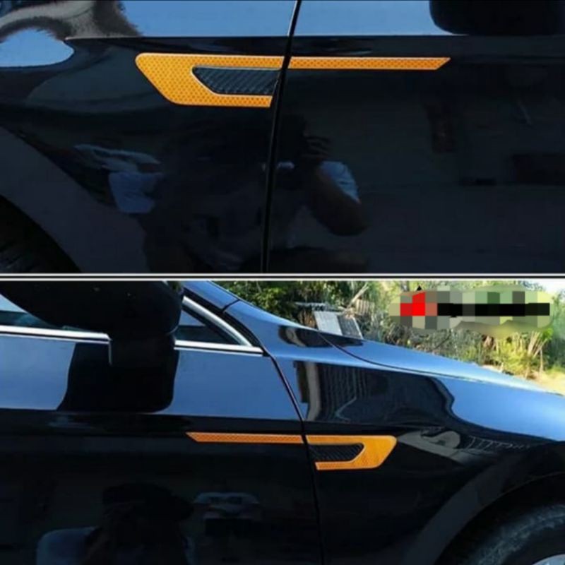 Reflector Wing Car Reflektor Stiker  Sticker Mobil 