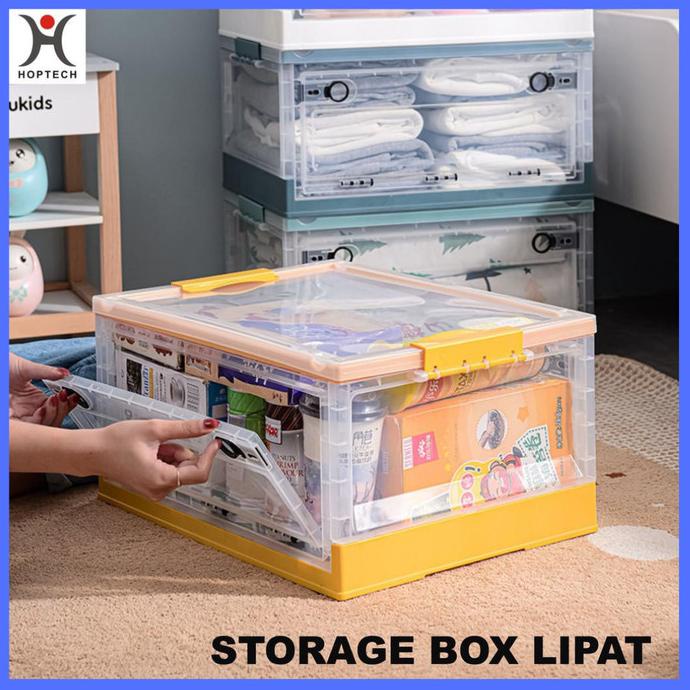 Kotak Baju Plastik Kontainer Plastik Box Tempat Baju Lipat Storage Box