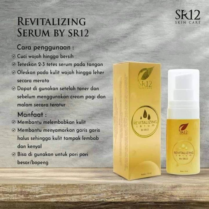 revitalizing serum sr12