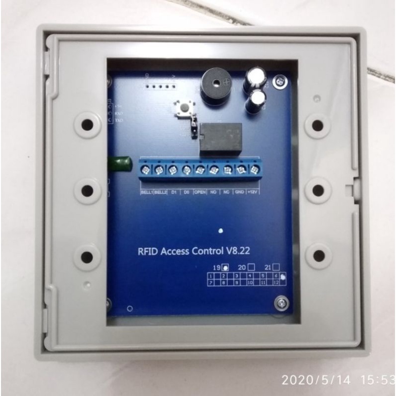 RFID PROXIMITY ENTRY DOOR LOCK ACCESS CONTROL SYSTEM pintu kunci