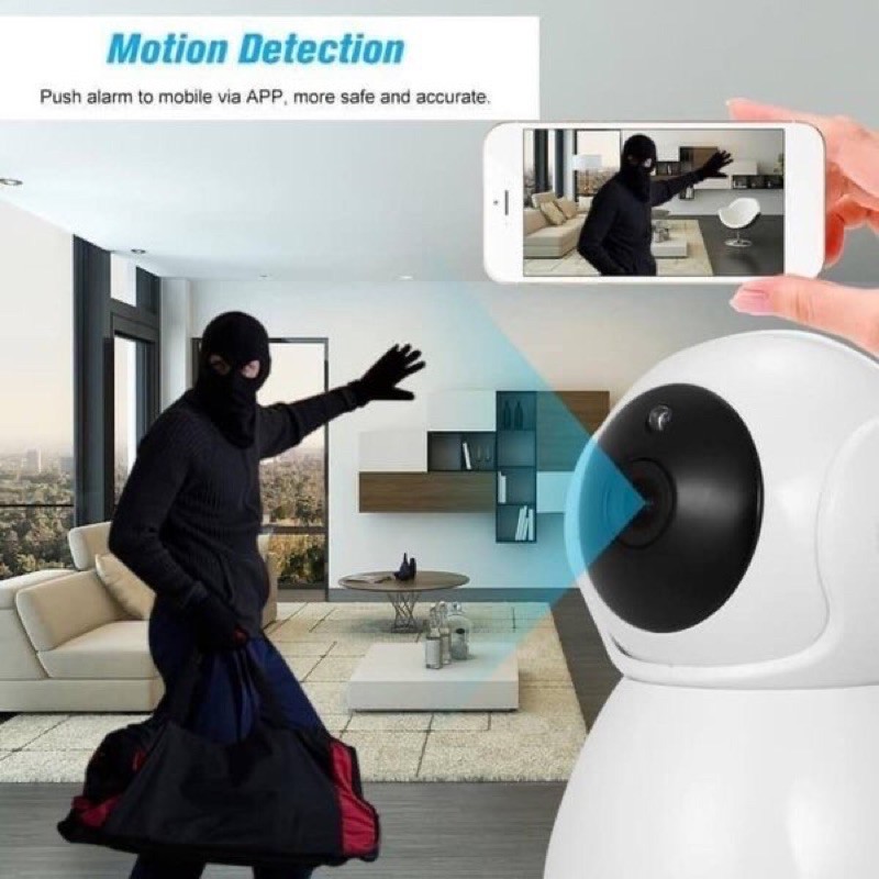 Snowman V380 IP CAMERA MINI 2MP HD 1080P WIRELESS CCTV WIFI SNOWMAN - KAMERA IP v380 SNOWMAN Q7 S