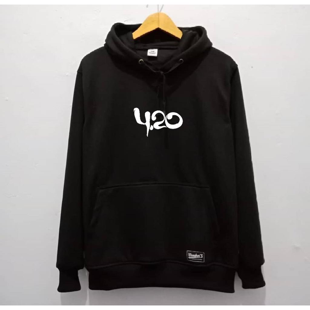 Hoodie Distro Terbaru Logo 420 Logo White BEST SELLER 100% Premium Quality