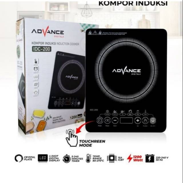 Kompor induksi advance idc 100