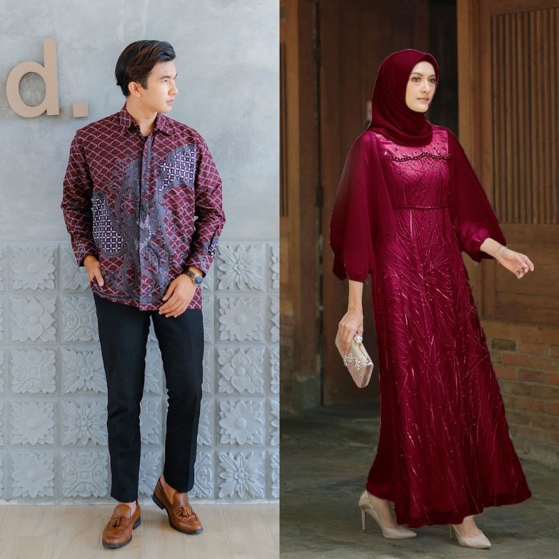 BATIK COUPLE FAMILY BAJU BATIK KELUARGA ANAK CEWEK COWOK SIZE S M L XL XXL