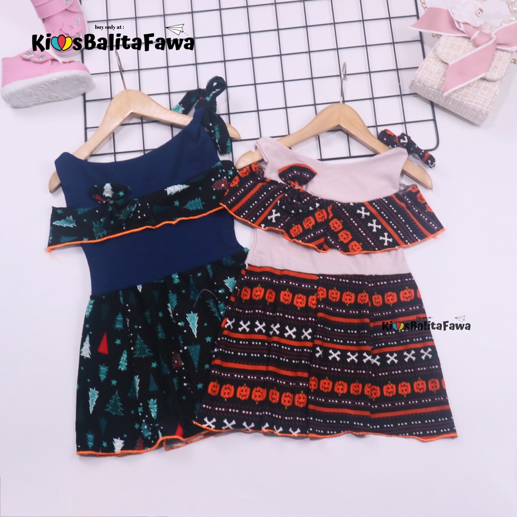 [NATAL] Dress Rachel Bayi - 3 Tahun / Baju Kensi Anak Perempuan Gaun Pesta Pakaian Export Quality