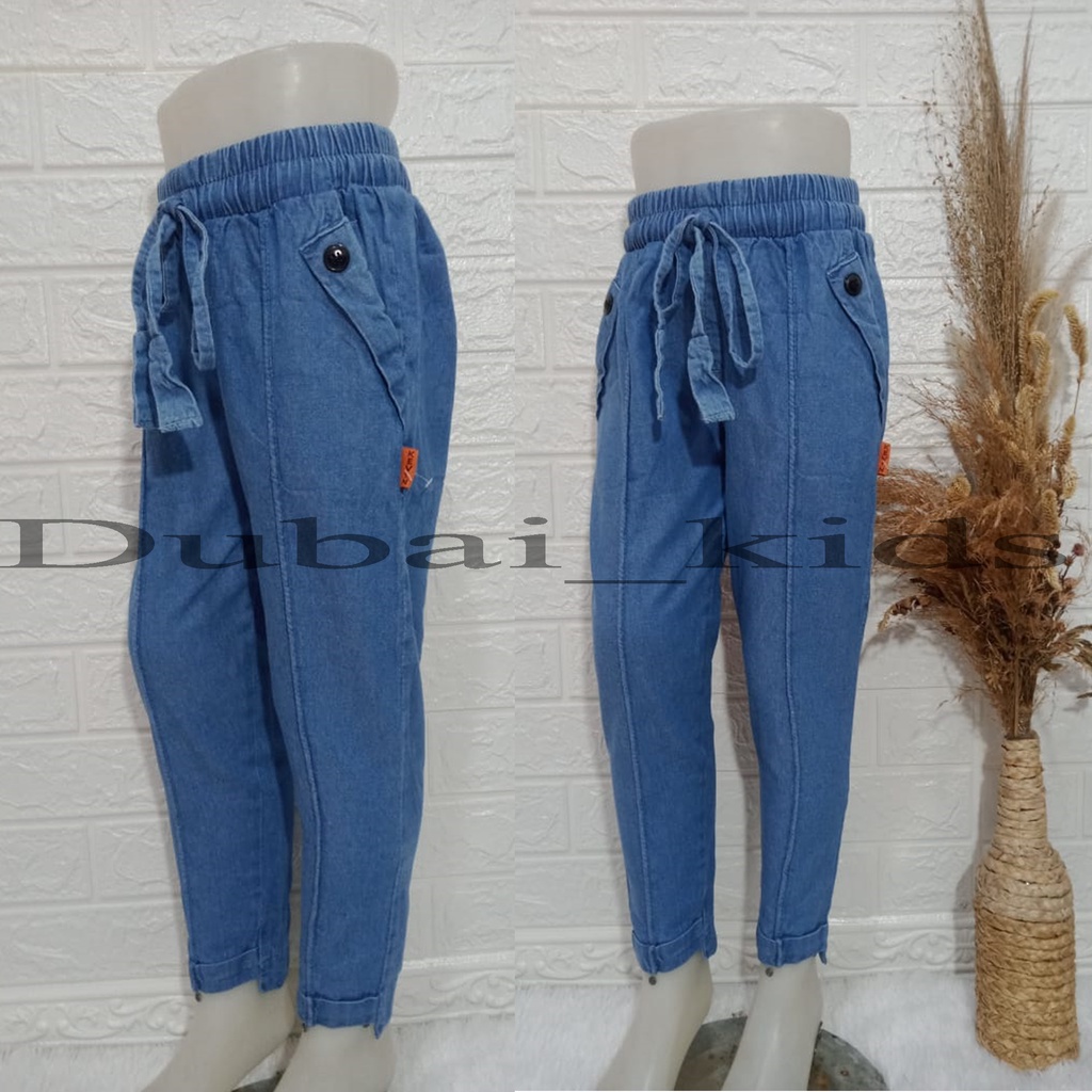DUBAY_KIDS - celana jeans anak perempuan 10th - celana jeans anak perempuan - celana jeans premium -
