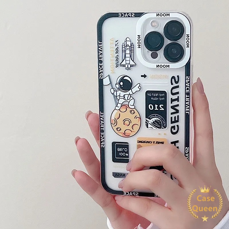 Soft Case Motif NASA Untuk Xiaomi Redmi 9T 9C NFC 10A 10C 9C 9 10 9C 9 10 9A Redmi Note 10 8 9s 10 11 11s 9 Pro Max Mi POCO M3 X3 Pro M4 X3 Pro Cover Penutup Mesin Cuci