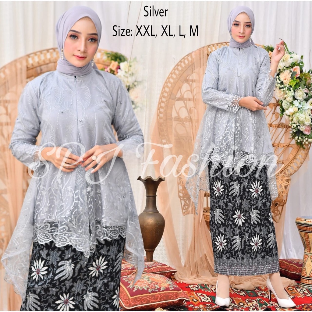 launching Set Kebaya BUSUI/Kebaya BUSUI Modern/Kebaya Tunik Tulle/kebya pesta /kebaya wisuda/kebaya modern