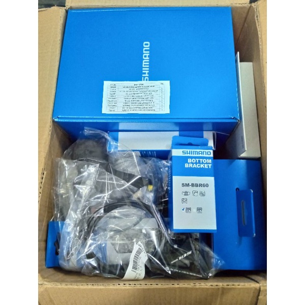 shimano groupset 105 R7020 disc brake hidraulic  2x11 speed 52-36T cs 11-34T new-original