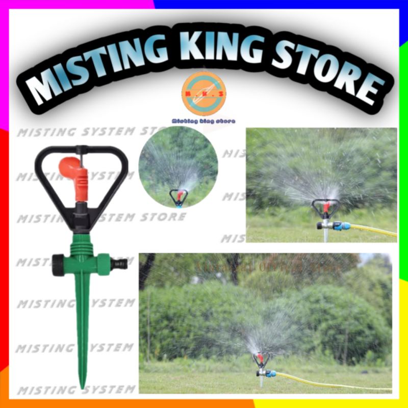 SPRINKLER BUTTERFLY KUPU KUPU SPRINGKLER KINCIR 1/2 SOCK DRAT DALAM SDD 1/2 PVC ALAT SIRAM TAMAN KEBUN PERTANIAN KRAN AIR POMPA