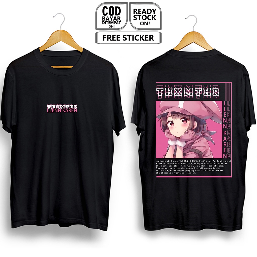 KAOS LLENN KAREN KOHIRUIMAKI SWORD ART ONLINE GUN GALE ANIME MANGA WAIFU KIRIGAYA KAZUTO YUUKI ASUNA