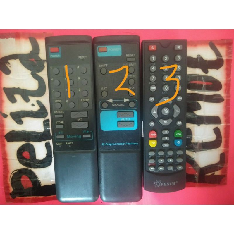 jual remot venus parabola 32 programmable original terlengkap