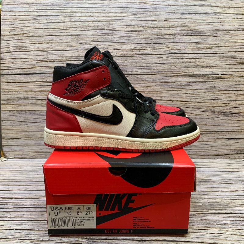 sapetu sneakers pria Nike air Jordan 1 high premium Made in Vietnam