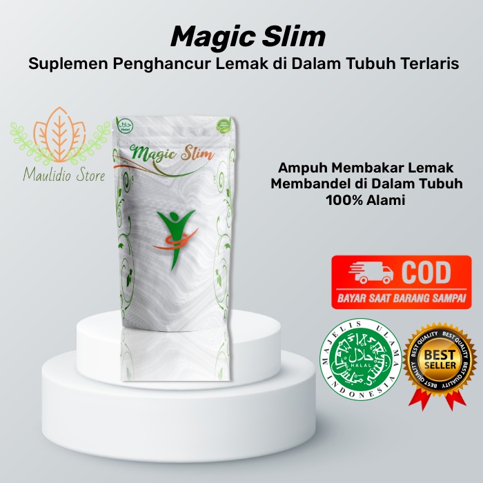 MAGIC SLIM – Suplemen Pembakar Lemak / suplemen pelangsing / pelngsing terlaris / penghancur lemak