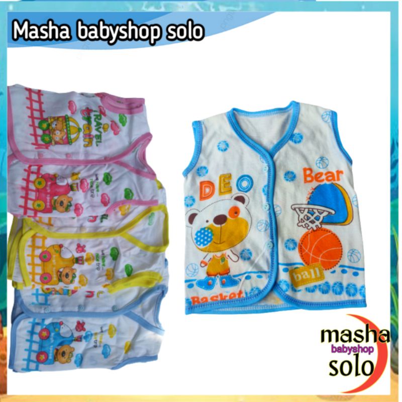 Baju bayi katun motif 0 - 6 bulan , Baju bayi newborn