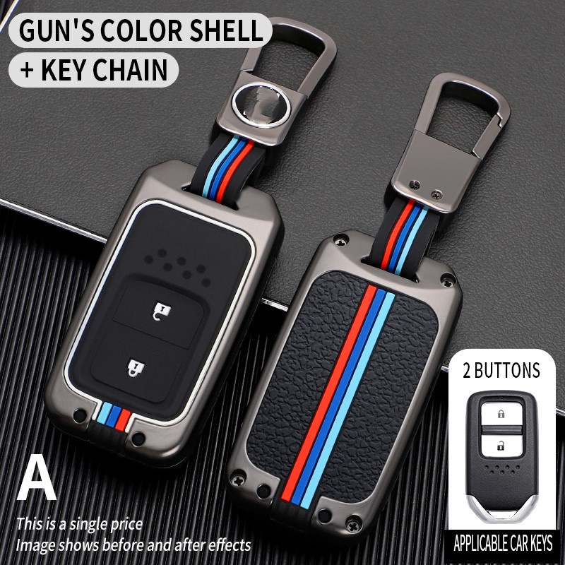 Casing Kunci Mobil Honda CR-V / ACCORD / ODYSSEY / CIVIC Bahan Zinc Alloy