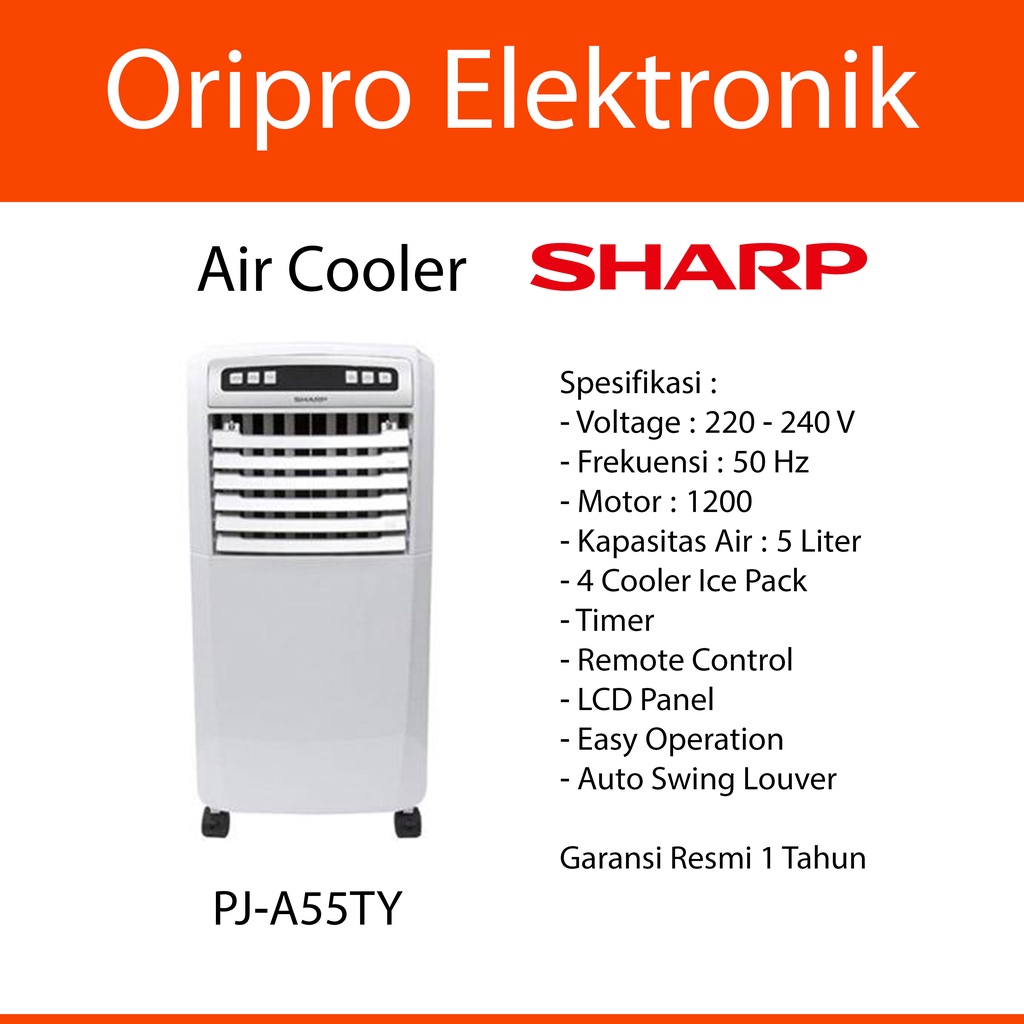 Air Cooler Sharp PJ-A55TY