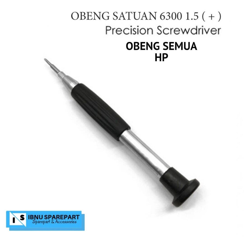 OBENG  6300 + PLUS 1.5 UNTUK SEMUA MERK HP - OBENG SATUAN ALL TYPE