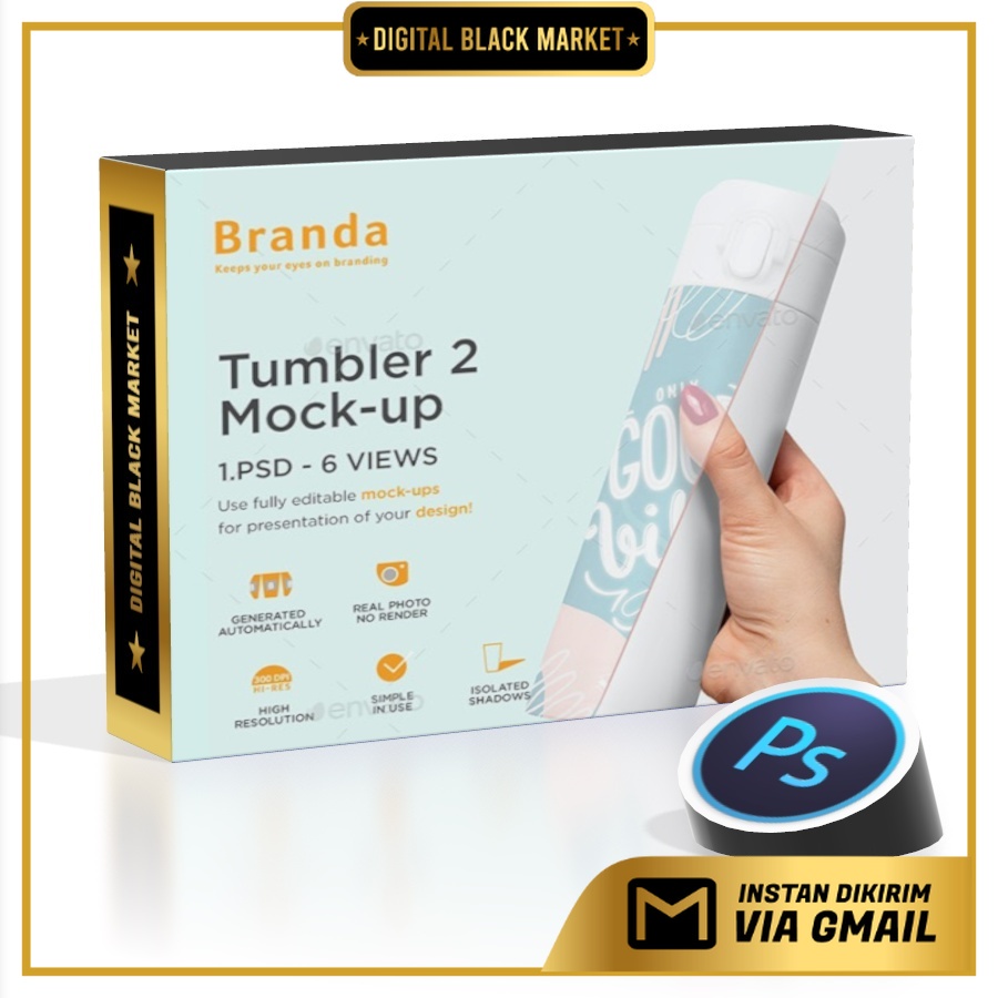 Tumbler 2 Mockup