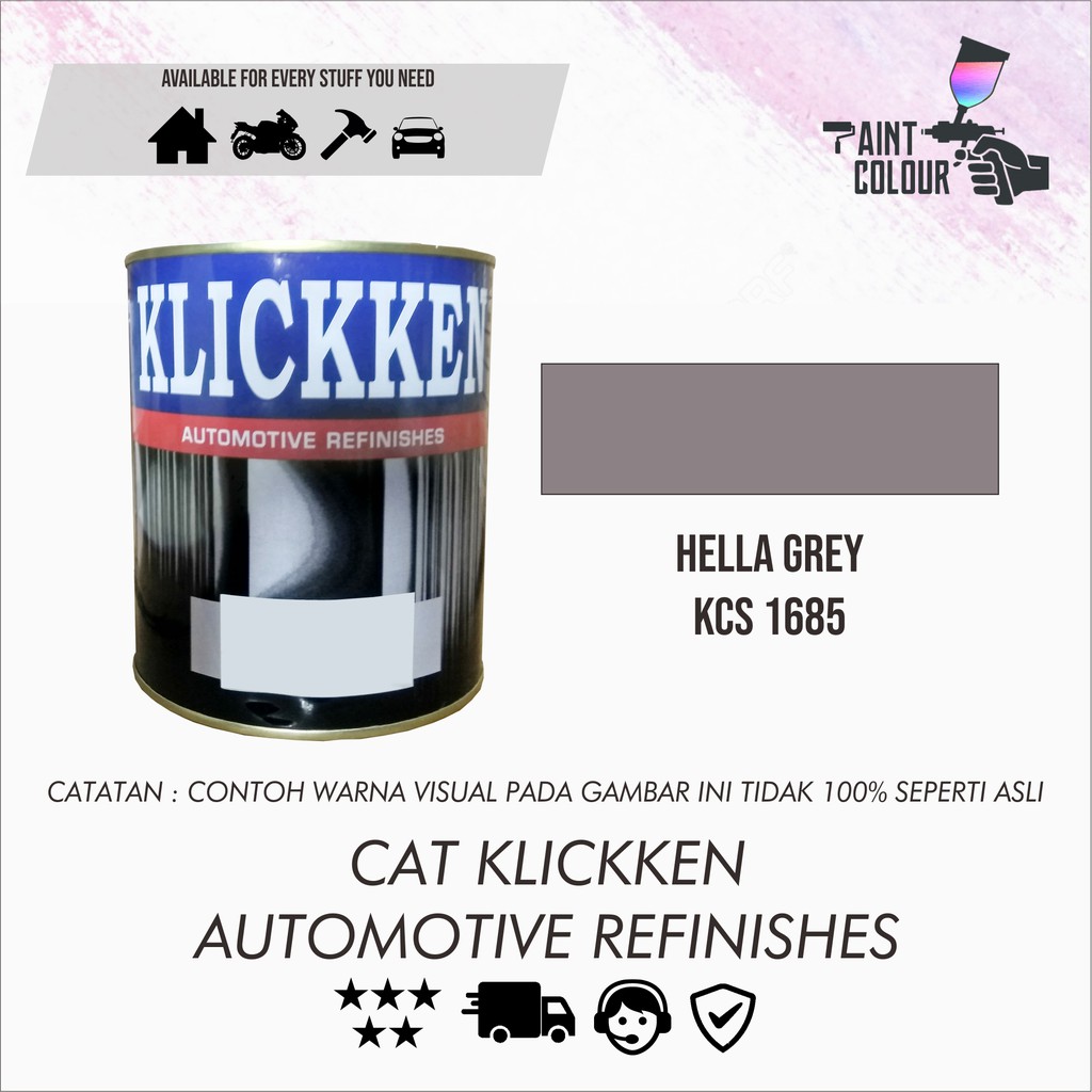 Cat Klickken Automotive Refinishes - Hella Grey KCS 1685