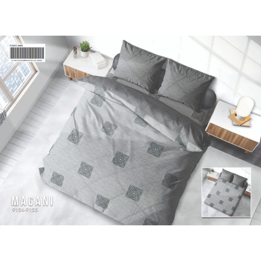 Sprei MY LOVE 180x200 / 160x200 KING and QUEEN Motif TERBARU Tinggi 30