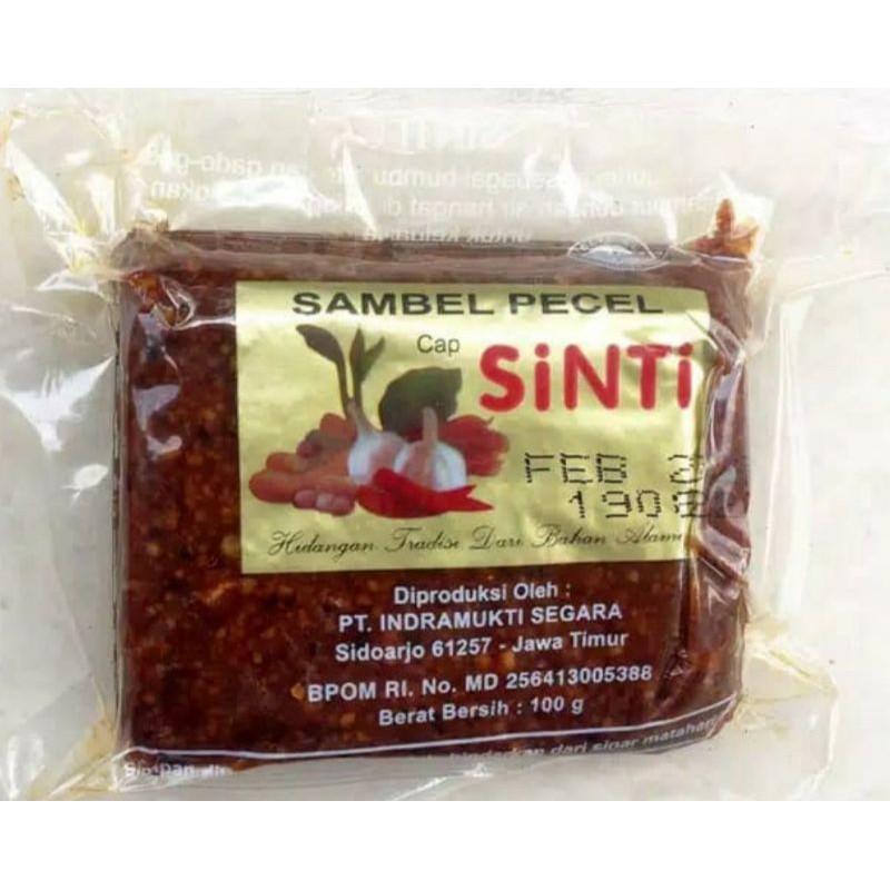 

Bumbu Sambel Pecel "Sinti" (merah)