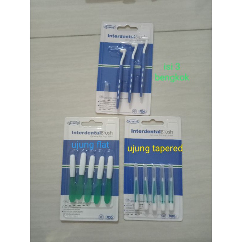 sikat gigi behel interdental brush