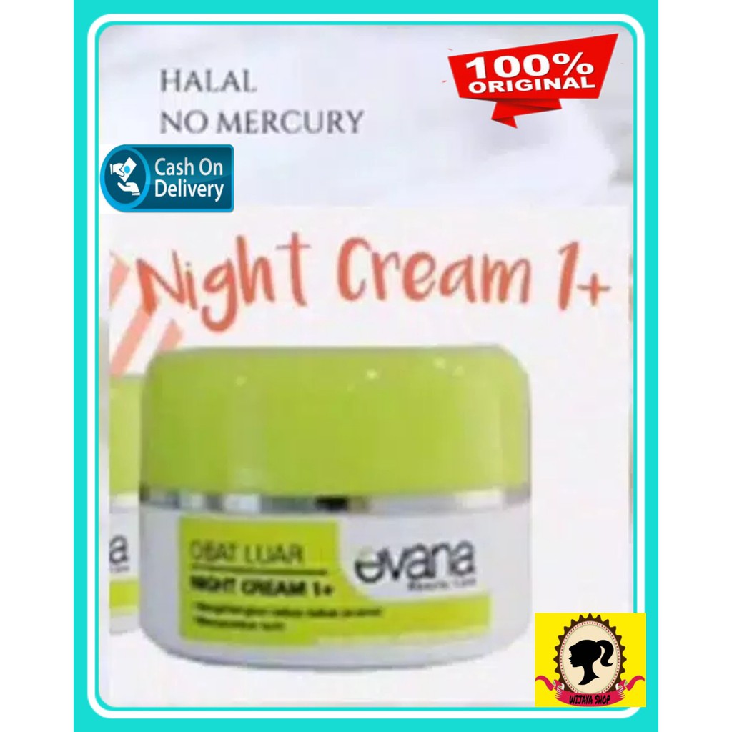 EVANA BEAUTY CARE / Night Cream1+ BPOM