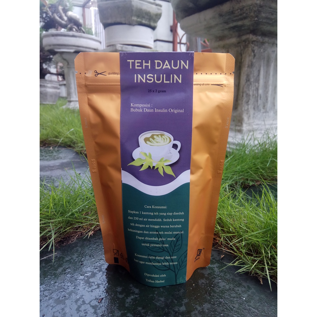 Jual Teh Celup Daun Insulin Trifian Herbal Shopee Indonesia