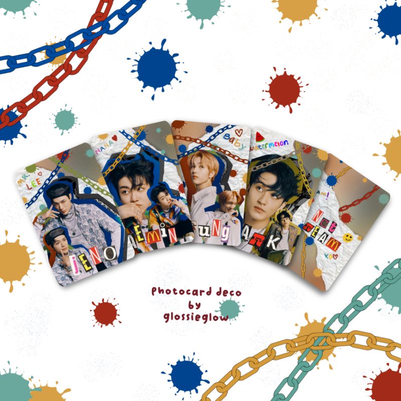 PHOTOCARD DECO NCT DREAM PHOTOCARD FANMADE UNOFFICIAL NCT DREAM