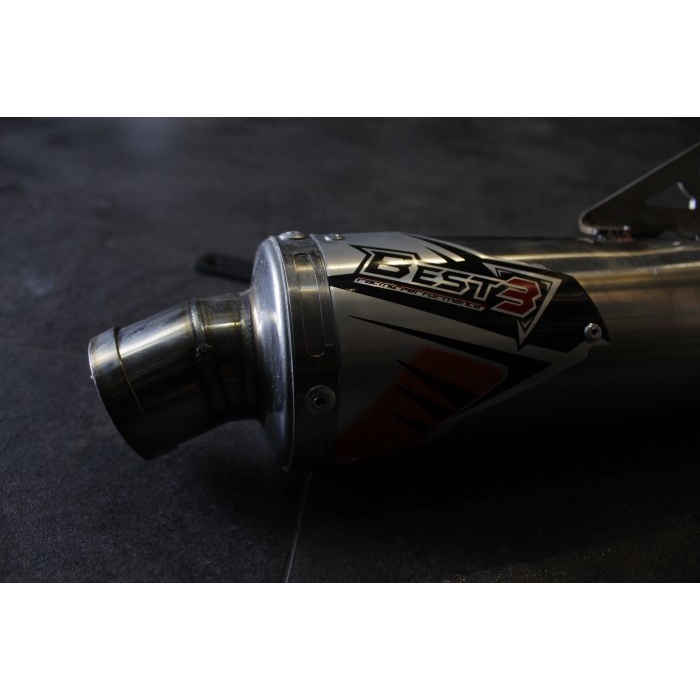 KNALPOT BEST3 SHORT INLET 38 FOR VESPA SPRINT/PRIMAVERA