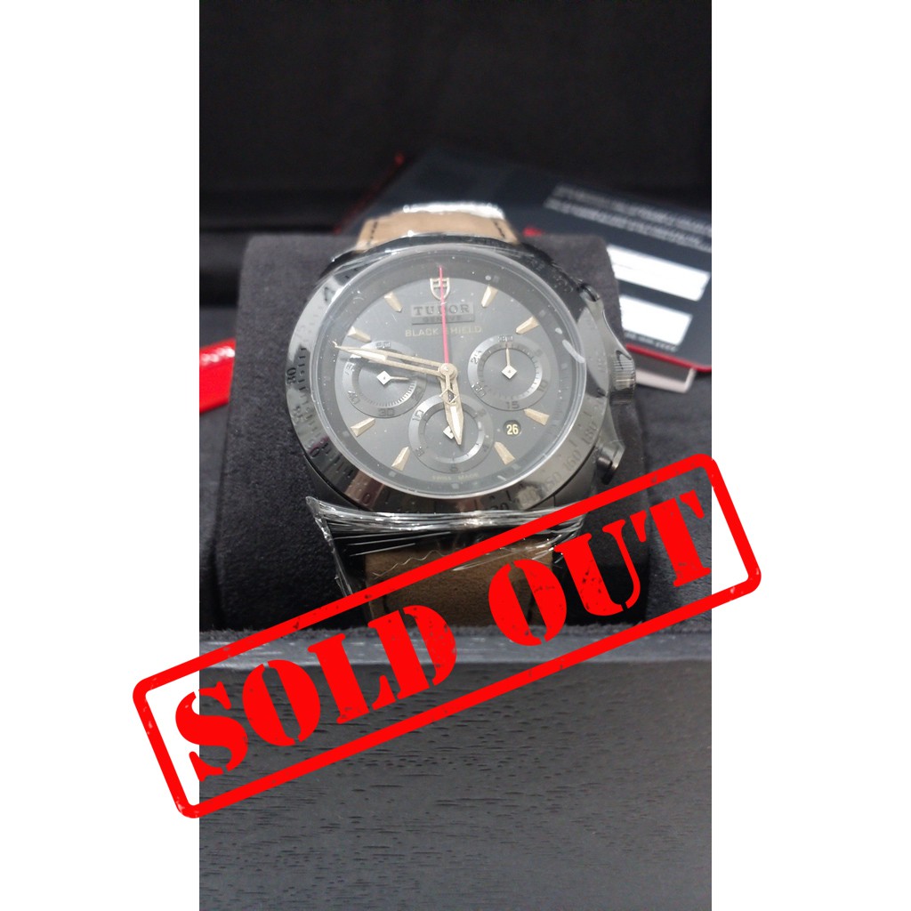 Tudor Fast Rider Black Shield M42000CN 100% Original