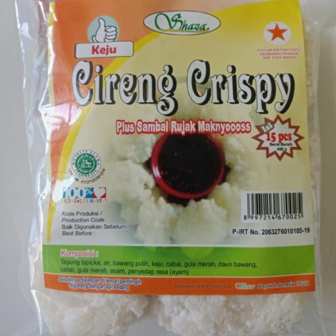 

Big Sale SHAZA Cireng Crispy Keju Isi 15 Big Sale