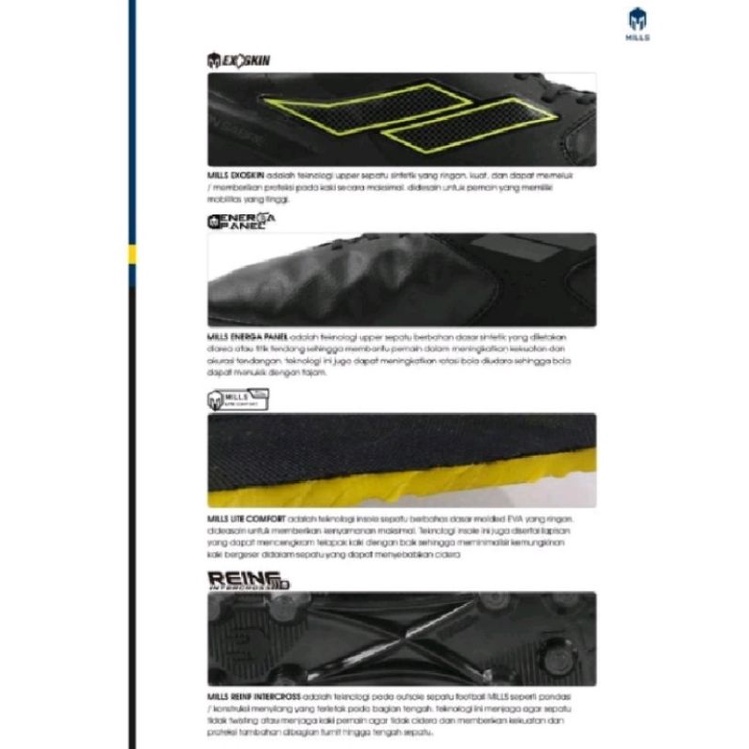 MILLS TRITON SABRE / Sepatu Sepakbola TRITON SABRE FG / Sepatu Futsal IN ORIGINAL MILLS 100% / Sepatu Sepak Bola &amp; Futsal TRITON SABRE Original Mills 100% / Sport Collection Jakarta