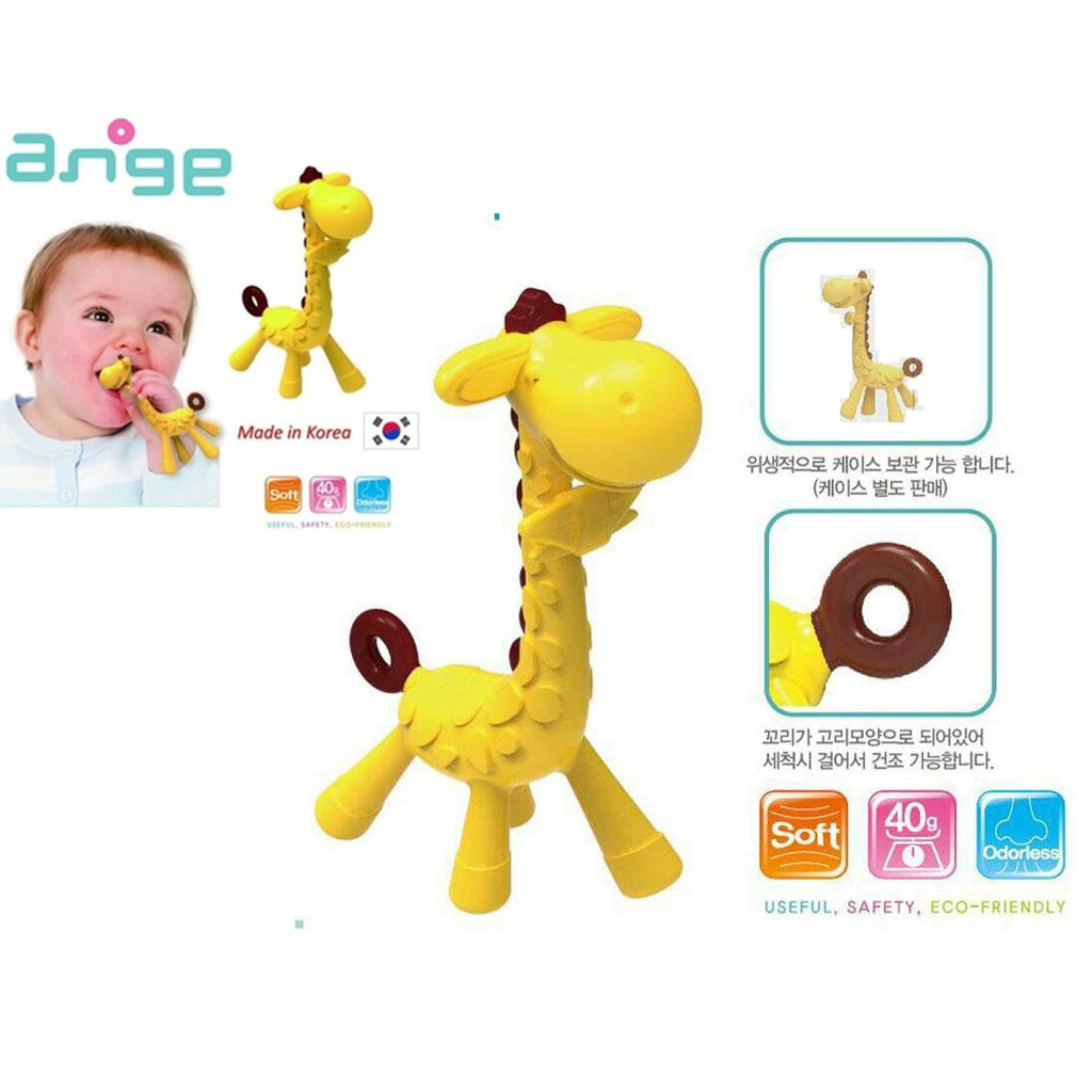 ANGE TEETHER ANIMAL Giraffe 3m+ / GIGITAN BAYI