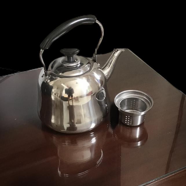 CK Ketel bunyi /teko bunyi/ceret/masak air Stainless 3 liter ➦ ✰