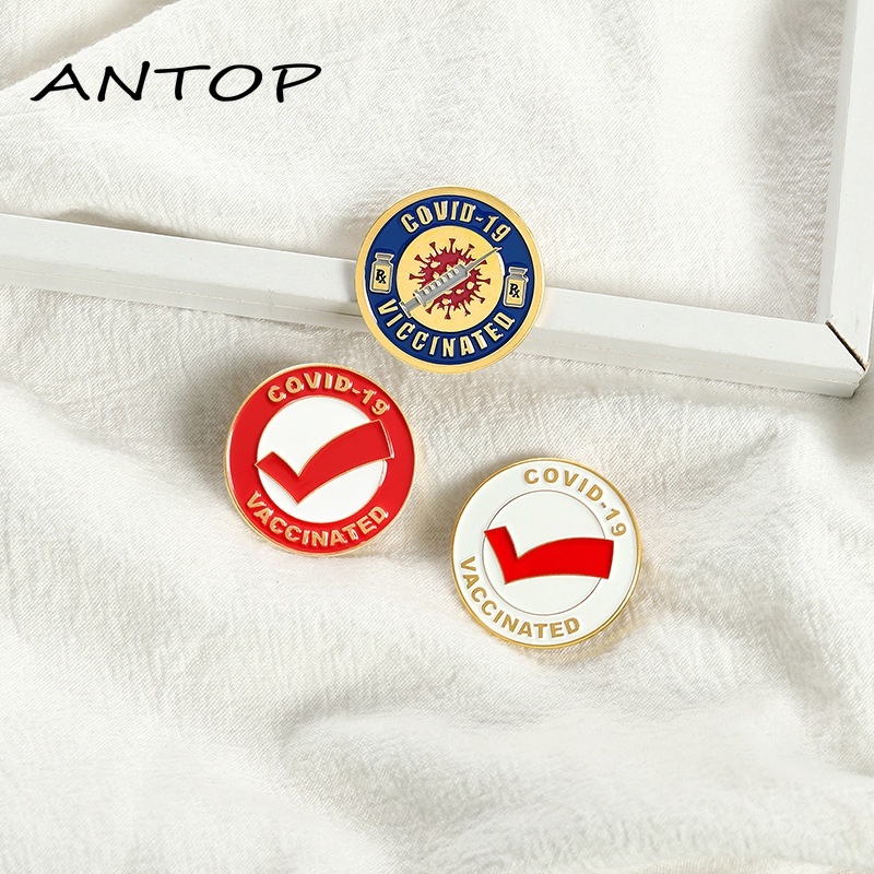 Pop-Enamel Pin Lapel Lencana Bros Aksesoris Fashion ANTOP