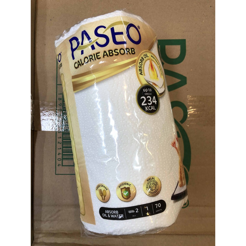 Tissue Paseo kitchen towel 1roll 2ply 70sheets